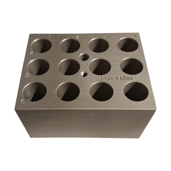 Block for 12 x 15 - 16mm blood tube